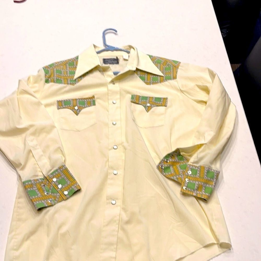 COPY - Champion westerns  Denver Colorado vintage men’s shirt pit to pit 24 inc…